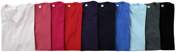 カラーTシャツ